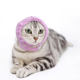 pranovo Cats Ear Cover Anxiety Relief Dog Calming Hood for Grooming and Bath Drying Cat Hood Earmuffs for Grooming Bathing Cat Neck and Ears Warmer Ear Muff